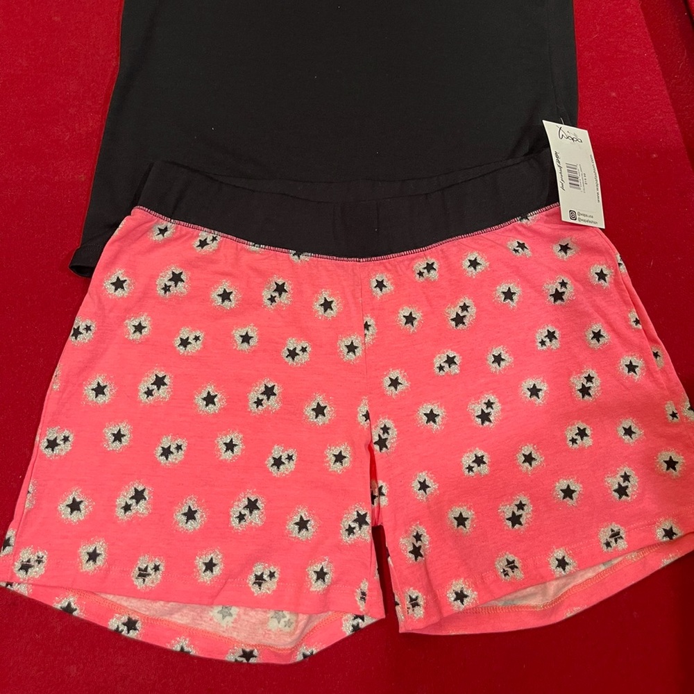 Pajama set with shorts